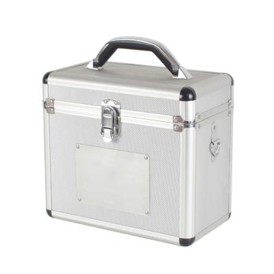 China Portable Cosmetics Convenience Custom Logo Aluminum Hard Case Storage Box Large Carry Camera Equipment Insert Box Case Foam Filling For Video Camera for sale