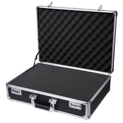 China Cosmetics convenience camera aluminum tool case with foam aluminum case diy for lens aluminum tool case for sale