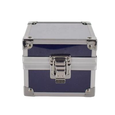 China Cosmetics Convenience Gift Exquisite Aluminum Luxury Watch Case For Display, Aluminum Storage Box for sale