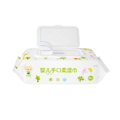 China Baby Care Cleaning Products 2023 Hot Selling Baby Wet Wipes Disposable Wet Wipes For Baby for sale