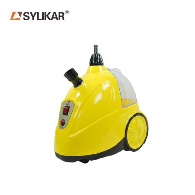 China PVC First-Hand Material Pure Brass Element Hanging Clothes Upholster Industrial Steam Cleaner Steam Press Iron for sale