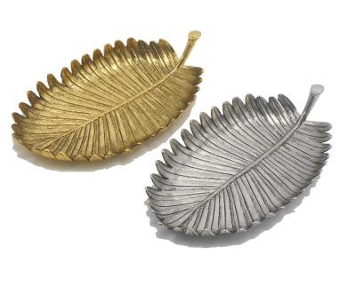 China Simple leaf shape trinket for sale