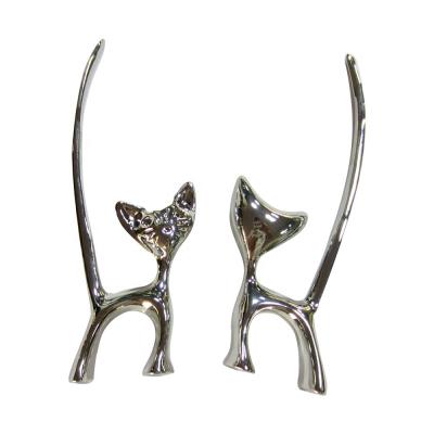 China Long Tail Cat Shape Ring Animal Holder, Animal Shape Ring Holder for sale