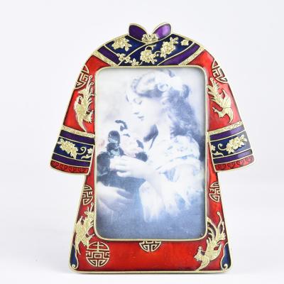 China Home Decoration 5*7 Inches Ancient Chinese Traditional Blouse Designed Photo Frames for sale