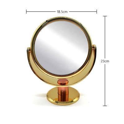 China New Arrival Metal Desk Mirror, 7.25 Inch Double Sided Mirror, G for sale