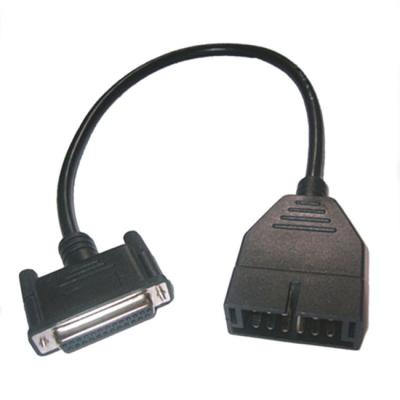 China DB25P Interface Female OBD2 To GM12p Male Price DB25-GM for sale