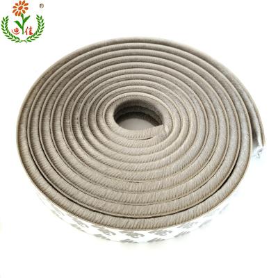 China Wool Pile Zero Self Adhesive Sealing Tape for sale