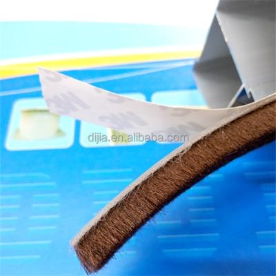 China Home.office.hotel.industy pile sealing tape for roll up window pile/fly screen wool/sealing tape for sale