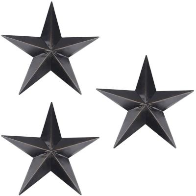 China Custom Outdoor Size and Color Oniya Decoration Farmhouse Wall Art Decoration Barn Star Distressed Metal Star for sale