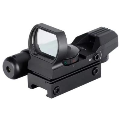 China Aluminium legering Red Dot Sight met rode laser 1x22x33 Rode en groene verlichting Combo Te koop