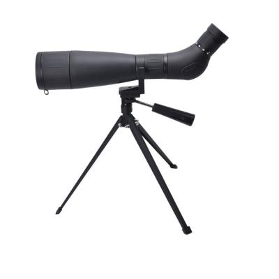 China 20-60X Magnification High Definition Zoom Spotting Scope with 45 Degree Angled Design for sale