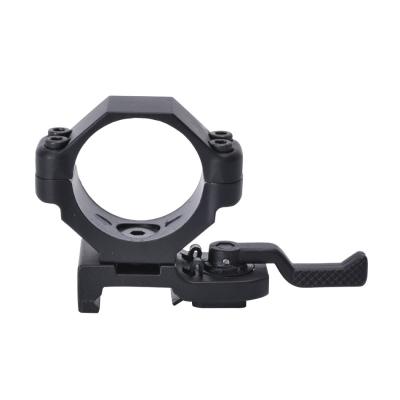 China Aluminium 25-30mm Double Bolts Quick Release Laser Sight Light Mount for Optic Scope for sale