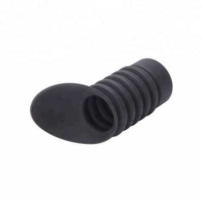 China Soft Rubber Eye Safe Cover for Hunting Optic Scope 120mm Total Length 60g Bevelling for sale