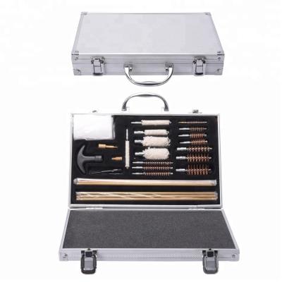 China Silver Aluminum Case Cleaning Kit for 0.22 0.177 12G 9MM and Long-Lasting Performance for sale