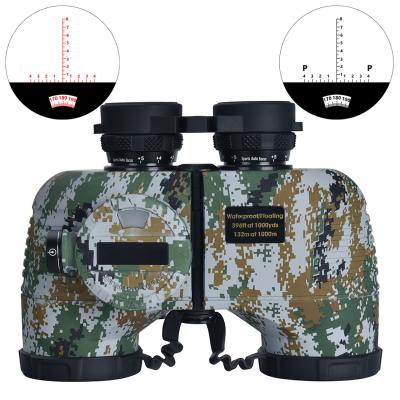 China Outdoor Sports Binocular with Illumination and Compass 50mm Objective Diameter for sale