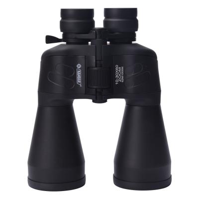 China 60mm Objective Diameter Black 10-30X60 Long Distance Hiking Binocular for Outdoor Trips for sale