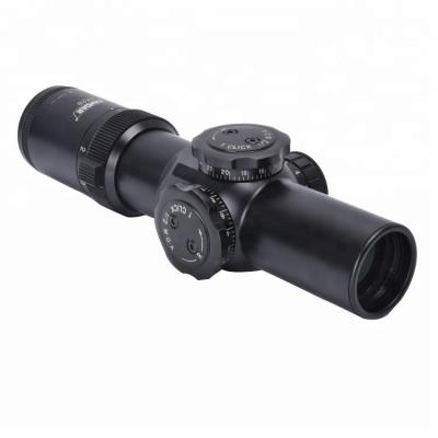 China 35mm Tube Short FFP Scope with Red/Green Illumination and Tech Portability 1-6X28IRF for sale