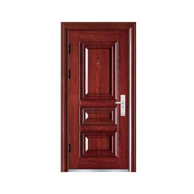 China Modern BG-F9069 fire rated aluminum door frames/wooden fire door/steel fire door with panic push bar for sale