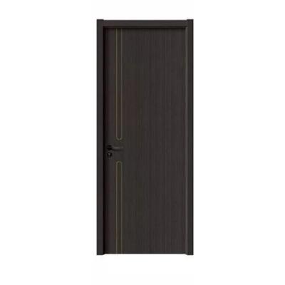 China Modern Design Hotel Internal Bedroom Door Modern Interior Waterproof PVC Wooden Doors For Room for sale