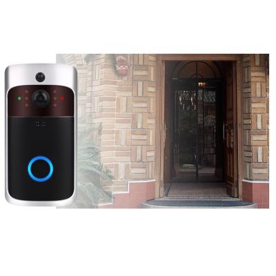 China V5 Smart WiFi Camera IP Doorbell Camera IP Door Bell Intercom Chime Night Vision Built-in Video Wireless Home Security Camera for sale