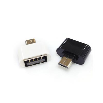 China New Style Micro USB Cable USB OTG Adapter Video Game Player 2pcs Mini OTG To USB Converter For Android Tablet for sale