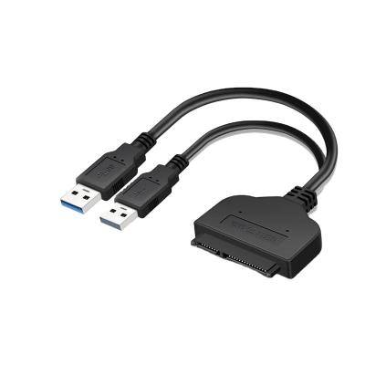 China Sata To USB 3.0 Adapter USB 3.0 SATA 3 Cable Sata To Hard Drive SSD HDD USB 3.0 Adapter Support 2.5 Inch 22 Pin Sata III External Cable for sale