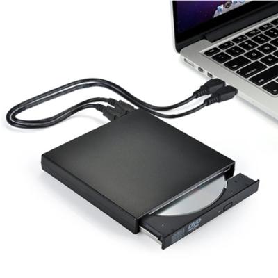 China External DVD ROM Burner Drive Perekam Portabel Untuk Slim Laptop Eksternal Optical Drive USB 2.0 CD/DVD-ROM CD-RW Pemain for sale