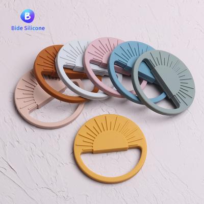 China Wholesale Non-Toxic Silicone Baby Teether Custom 100% Silicone Baby Teething Toys To Soothe Babies Newborn for sale