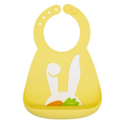 China BPA Free Kids Popular Heat Resistant Bib Eco-friendly Waterproof Toddler Bib for sale