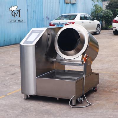 China 30KW Intelligent Robot Commercial Industrial Thermomixer Large Commercial Vertical Catering Electric Rice Cooking Automatic Mixer Machine for sale