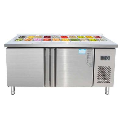 China Single-Temperature Bar Refrigerator Double Door And Drawer Flat Dish Pizza Preparing Manufacturer Other Refrigerators for sale