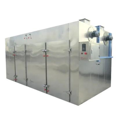 China Industrielle Tray Dryer Mushroom Herb Food Heißluft Tray Dryer Oven 300KG 400KG zu verkaufen