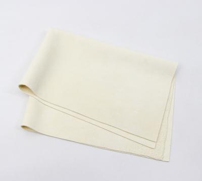 China Sustainable Premium Natural Car Chamois Leather Towel Highly Absorbent Leather Chamois For Car Wash for sale