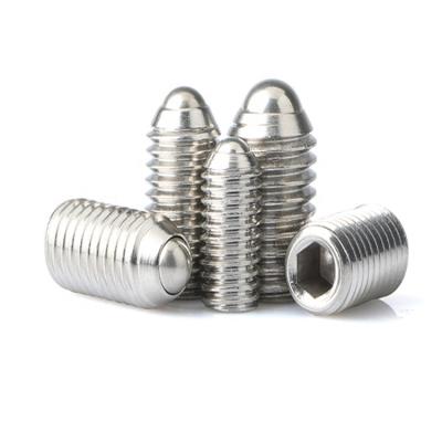 China Stainless ZINC Thread Bolt With Hexagon Socket Spring Plunger for sale