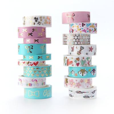 China New Products Waterproof Decoration Custom Foil Washi Tapes For Sale Cheap for sale