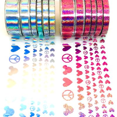 China Waterproof hot selling own design to make washi tape transparent custom clear for sale