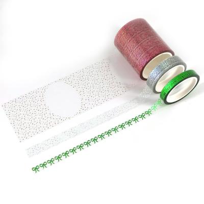 China Wholesale Hot Selling Waterproof Decorative Clear Washi Tape PET Tape For Planner for sale