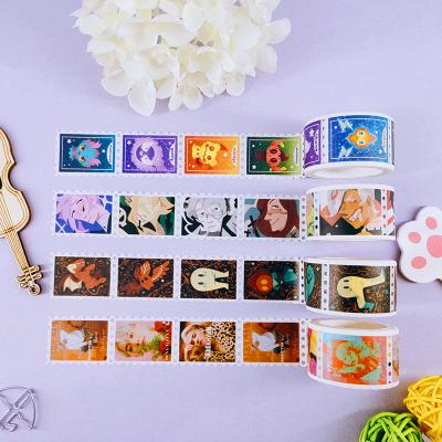 China New design waterproof washi paper stamp washi stationery masking custom kawaii for sale