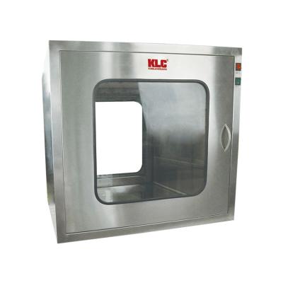 China food & Beverage Factory Clean Room Pass Through Box Mechanical Interlock Static Embedded Pass Box for sale