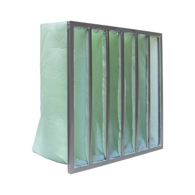 China China Supplier Air Filter Frame Synthetic Fiber Media Nonwoven Fabrics Aluminum G3 Pocket Filter Media G4 Replacement for sale