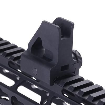 China Funpowerland Aluminum Alloy Quick Detachable Front Iron Sight High Profile 20mm Picatinny/Weaver Rail Mount with Adjustable A2 Placement for Gun for sale