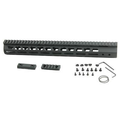 China Funpowerland M-LOK High Grade T6063 Aluminum Tactical Ultra Thin Free Float 15