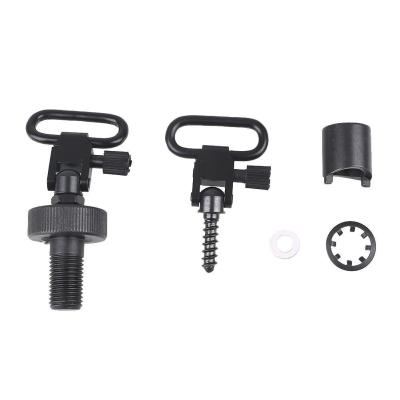 China Funpowerland 1inch 12 GA Steel Flange Mount Kit Magazine Cap Adapter Mount Set Flange Swivels for sale