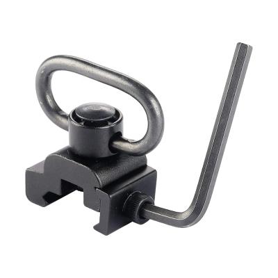 China Outdoor Activities Funpowerland Accessories Outdoor Hunting Tactical CNC Making Rail Mount / QD Attachment Point Sling Swivel for sale