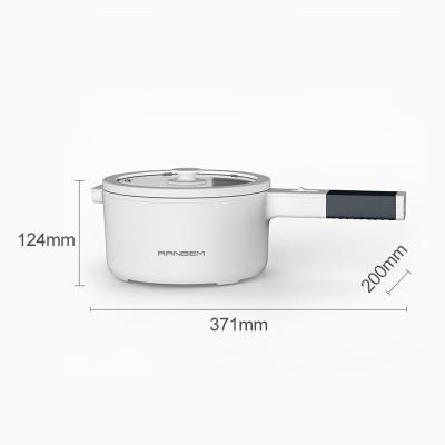 China Ranbem 1016W 1016W Portable Hot Instant Pot Easily Cleaned Hot Pan Household Multifunctional Suitable For 1-2 People Popular In Electric Cooking Pot for sale