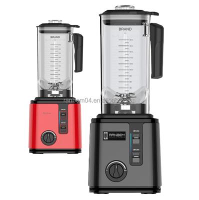 China Ranbem 710 High Performance 2.2L Smoothie Blender Hotel Commercial Food Blender 2200w Blender Function for sale