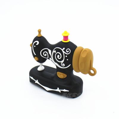 China M-DS11 Silicone Rubber Sewing Machine Shape USB Flash Drive for sale