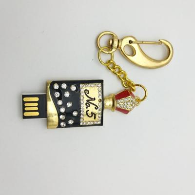 China M-ZB63 Perfume Shape Jewelry USB Flash Drive Custom Shape for sale