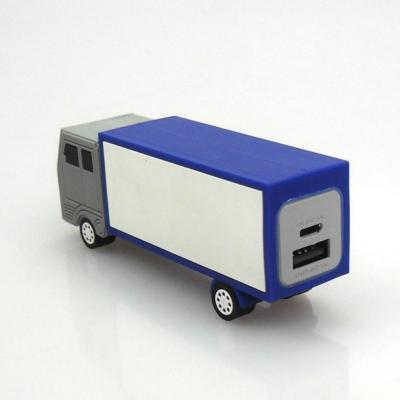 China Quick Charging Support M-SR02 Truck Shape Silicone Power Bank for sale