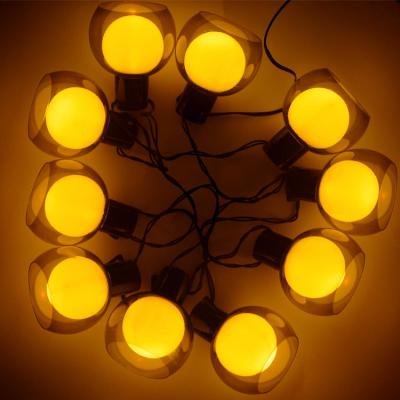 China Outdoor Decoration Whosale Waterproof String Belt Lights Outdoor Fairy Christmas Garden Tree Bulb String Light for sale